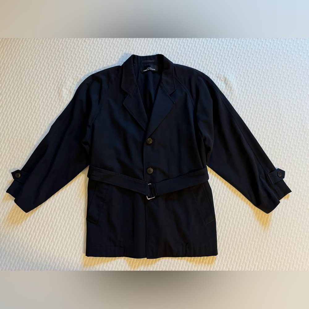 Comme des Garçons Wool Belted Jacket